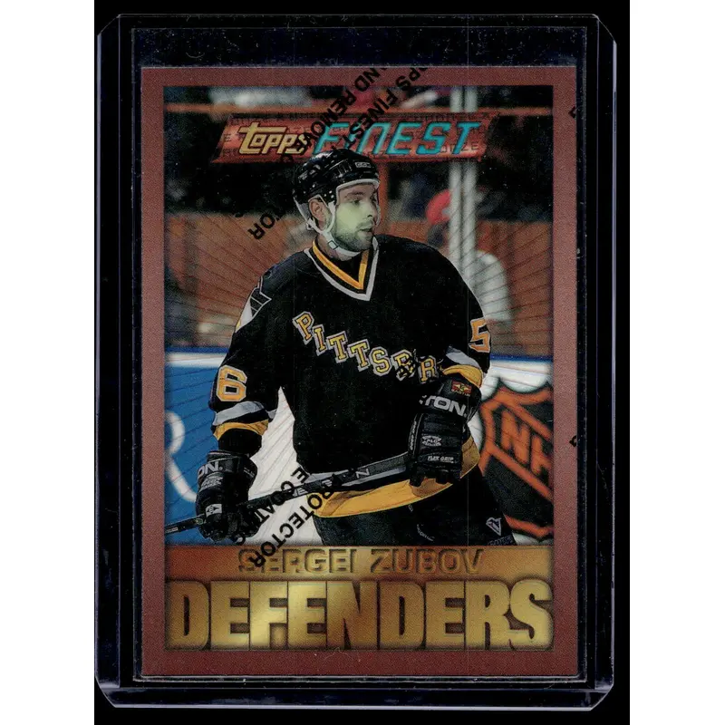 1995-96 Topps Finest - Refractor - Sergei Zubov #171