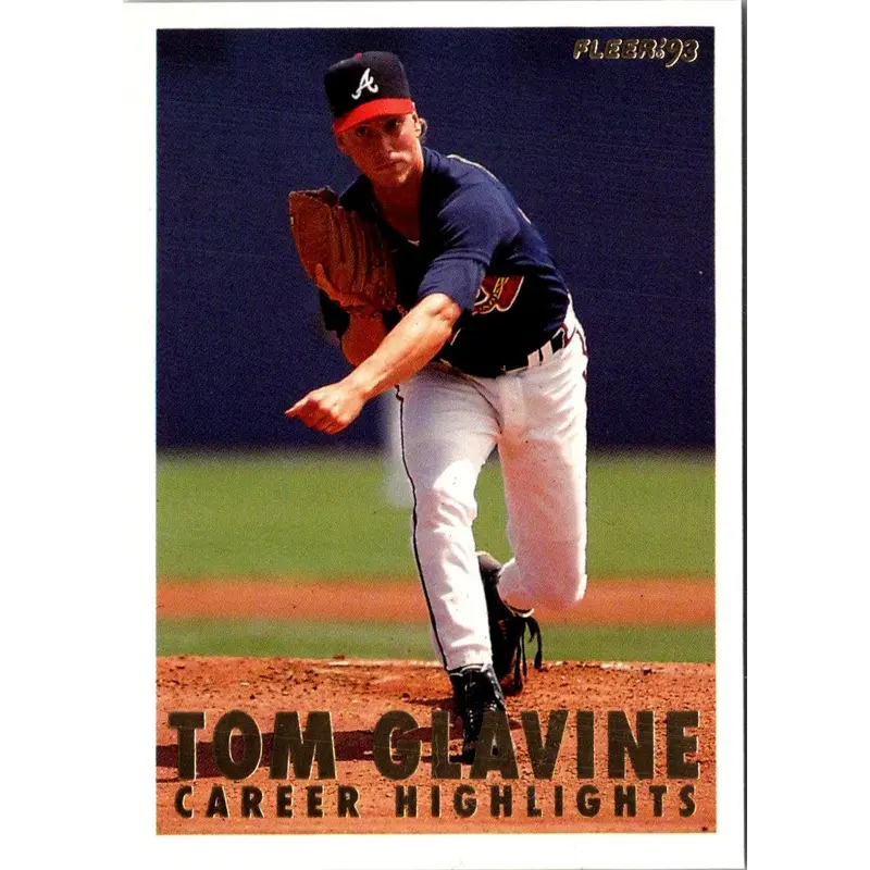 1993 Fleer Tom Glavine Career Highlights Tom Glavine #13