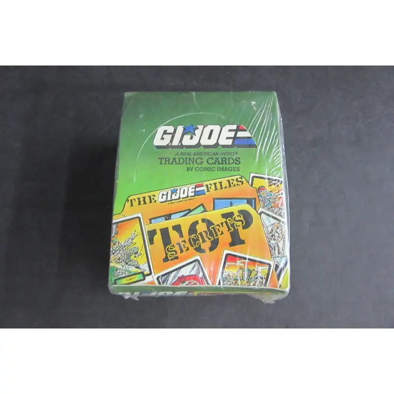 1987 Comic Images G.I. Joe American Hero Trading Cards Box