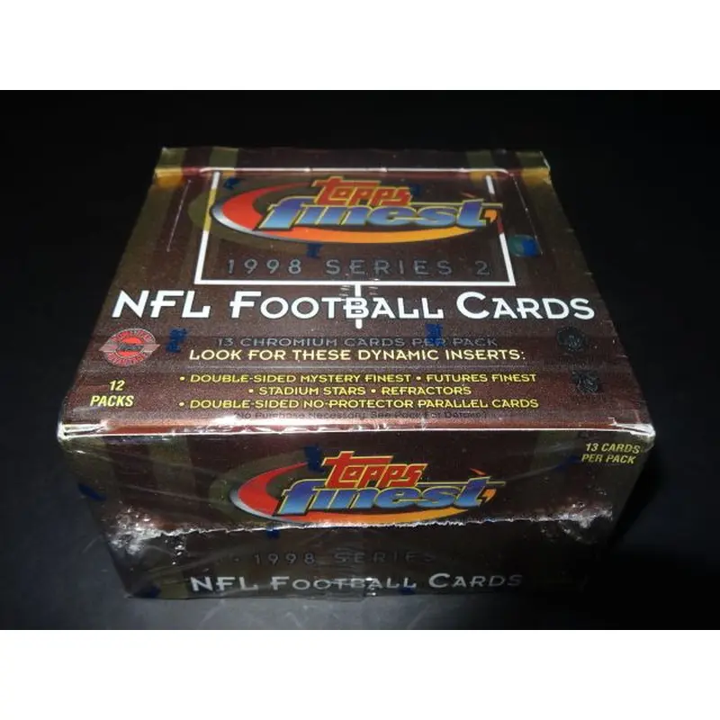 1998 Topps Finest Football Series 2 Jumbo Box (HTA)