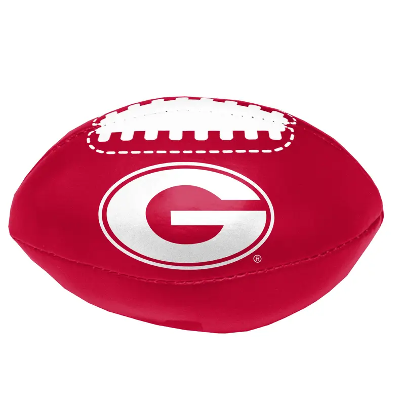 Georgia Two Logo Micro Soft Football