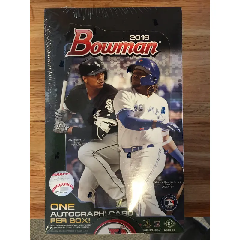 2019 Bowman Baseball Hobby Box