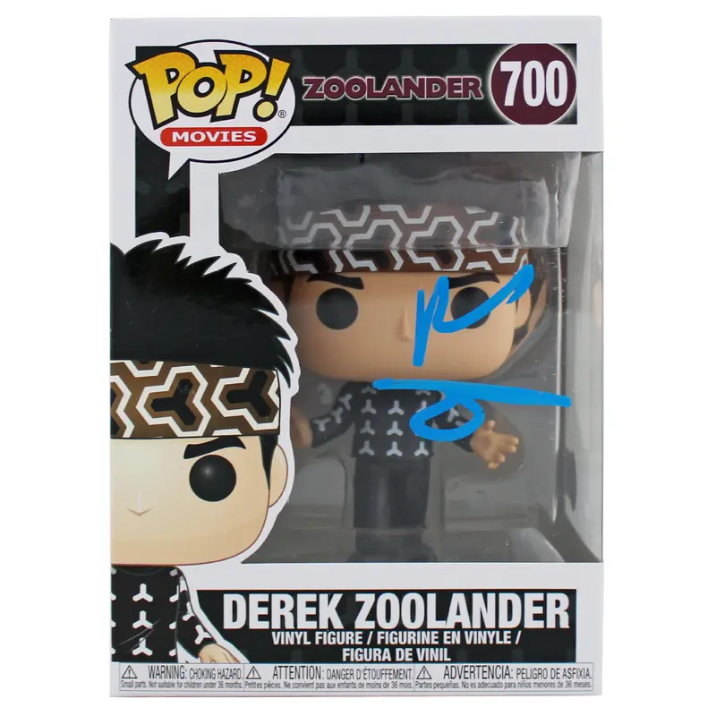 Ben Stiller Zoolander Signed #700 Funko Pop Vinyl Figure w/ Blue Signature BAS