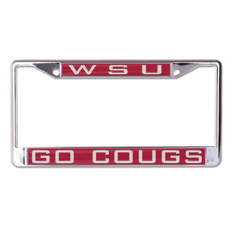 WSU GO COUGS LICENSE PLATE FRAME