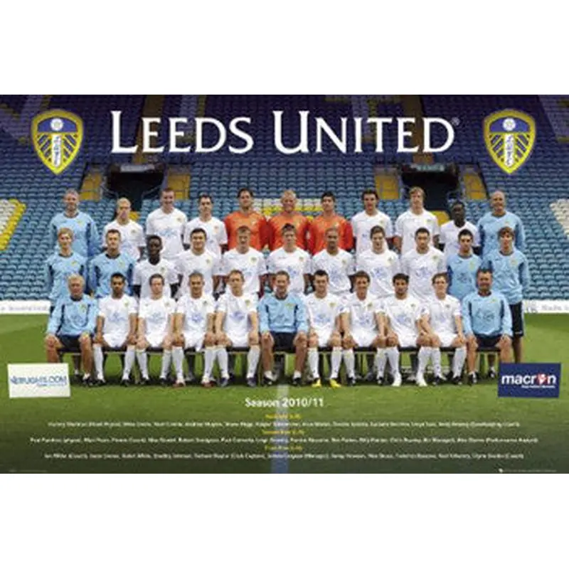 Leeds United FC Official Team Portrait 2010/11 - GB Eye