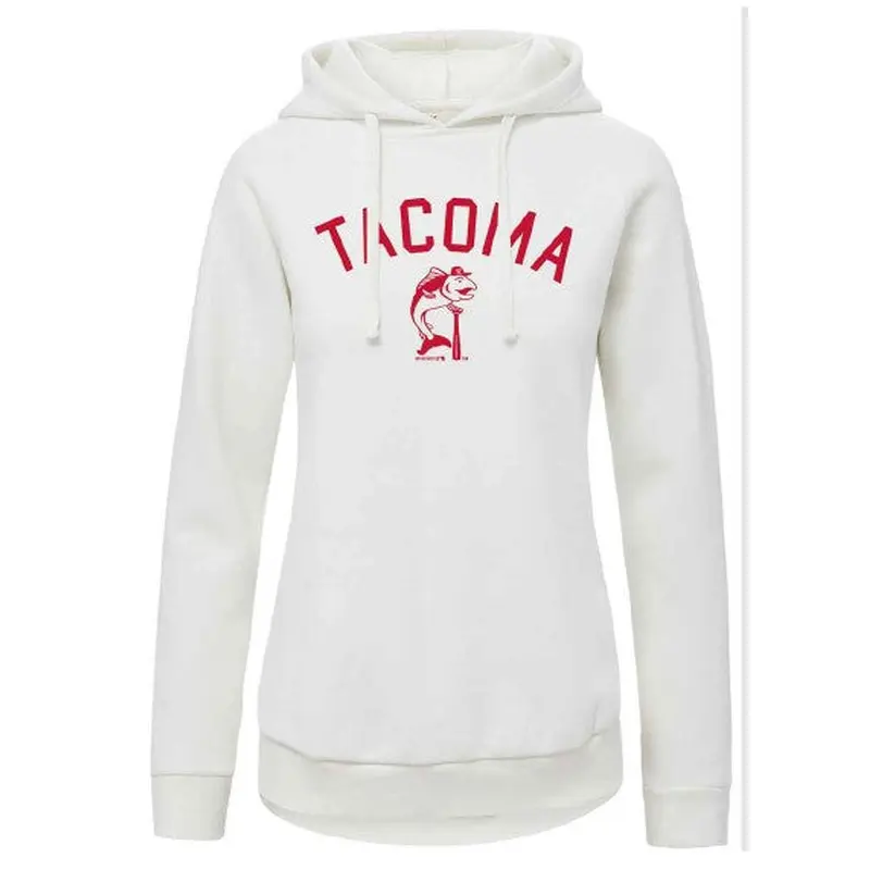 Tacoma Rainiers MV Sport Women's Ivory Vintage Slammin' Sam  Hood