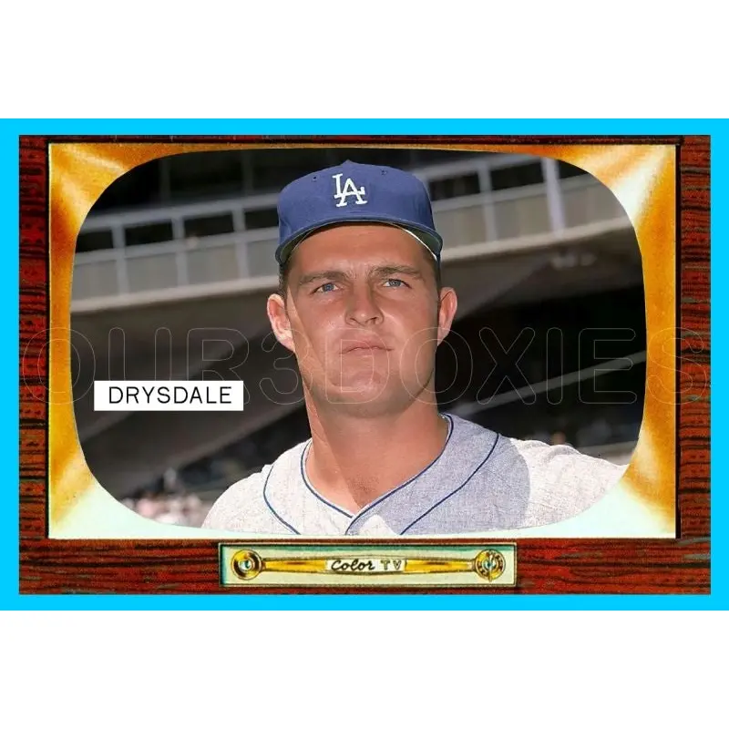 Don Drysdale 1955 Bowman Custom Card - 4065