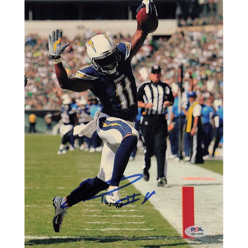 Eddie Royal signed 8x10 photo PSA/DNA San Diego Chargers Autographed