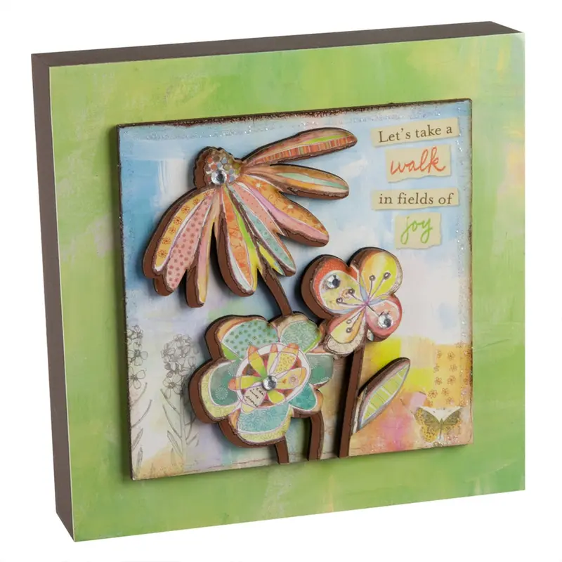 Lori Siebert - Fields of Joy Wall Plaque