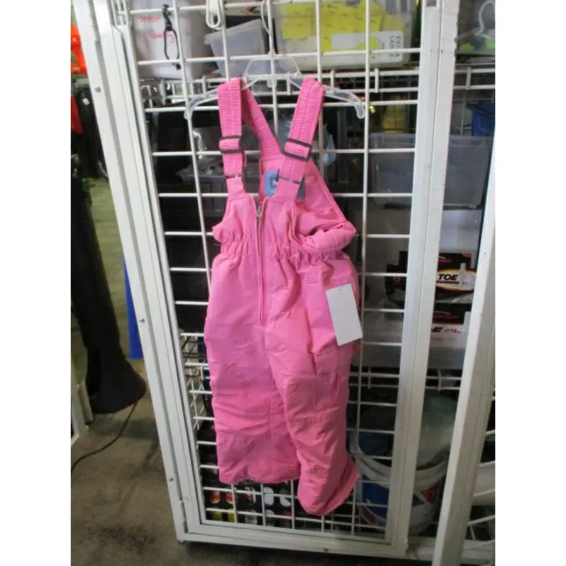 New WFS Pulse Fashion Pink Snow Bib Size 4T