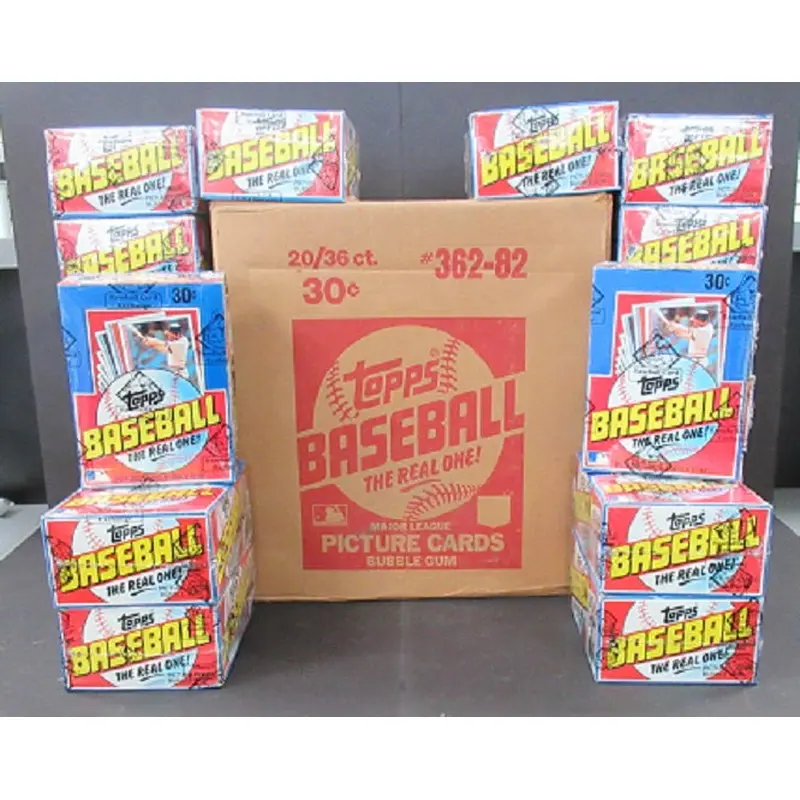 1982 Topps Baseball Wax Case (20 Box) (BBCE)