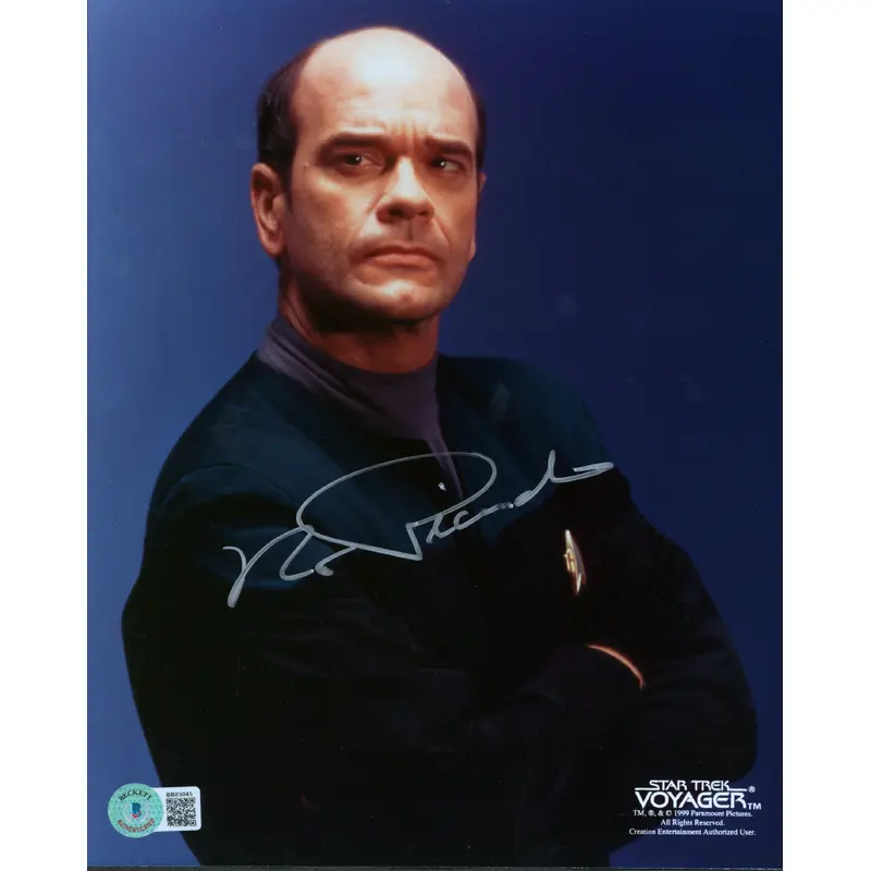 Robert Picardo Star Trek Voyager Authentic Signed 8x10 Promo Photo BAS #BB83045
