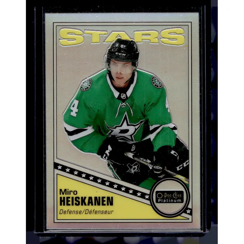 2019-20 Upper Deck OPC Platinum - Retro Rainbow - Miro Heiskanen #R-43