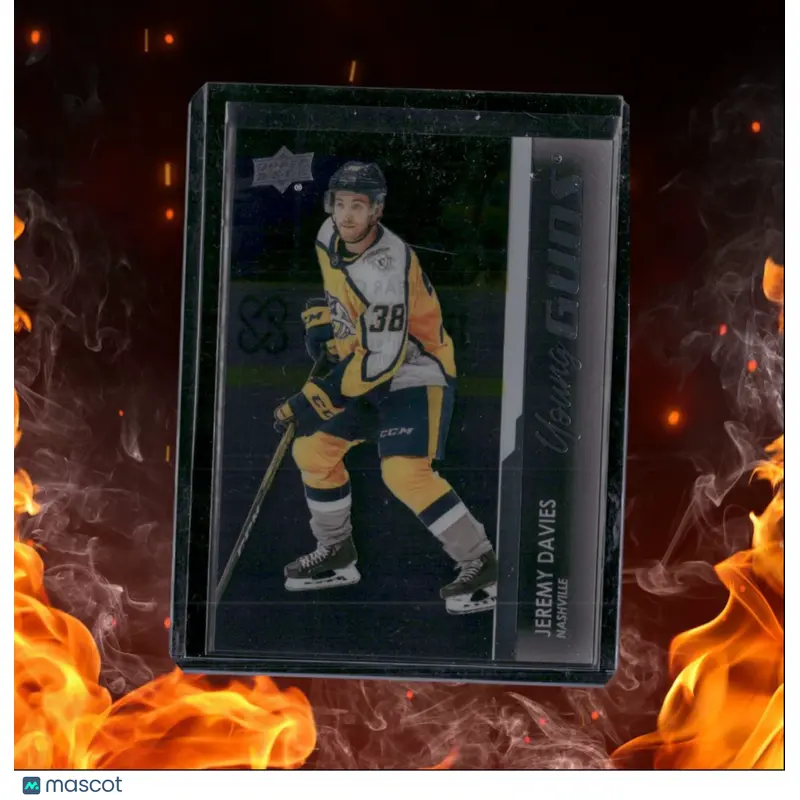 2021-22 Upper Deck Jeremy Davies Clear Cut Young Guns SSP Case Hit Rookie #237