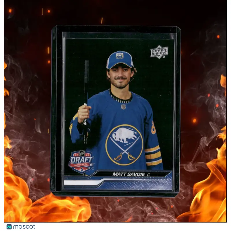 2023-24 Upper Deck Matt Savoie 1st Round Draft (A) Rookie #745