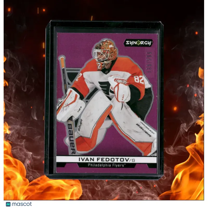 2024-25 Upper Deck Synergy Ivan Fedotov NHL Impressions Magenta Rookie 135/599