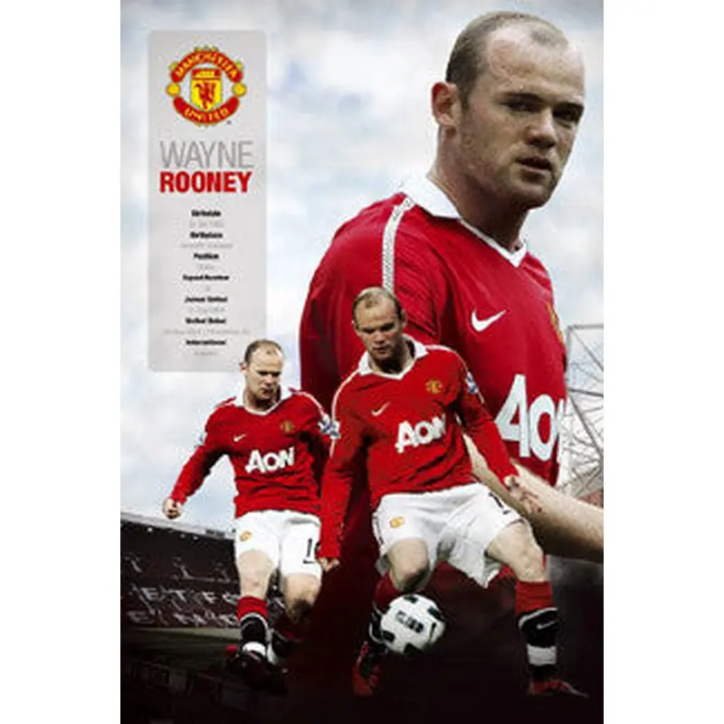 Wayne Rooney "Passion" Manchester United FC Poster - GB Eye (UK) 2010