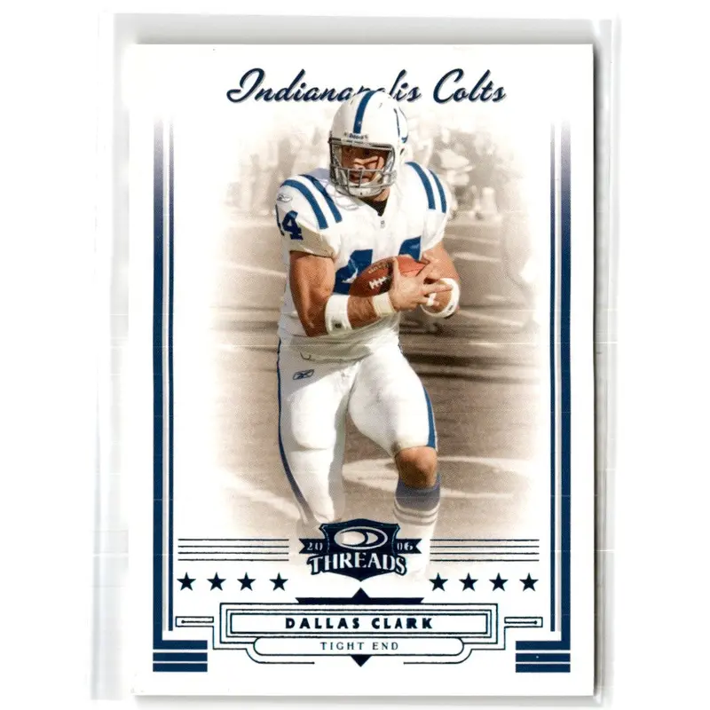 2006 Donruss Threads Retail Blue Dallas Clark #14 191/200
