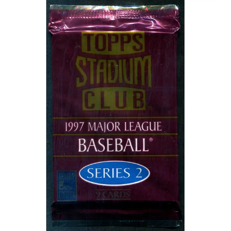 1997 Topps Stadium Club Baseball Unopened Series 2 Pack (Hobby) (9)