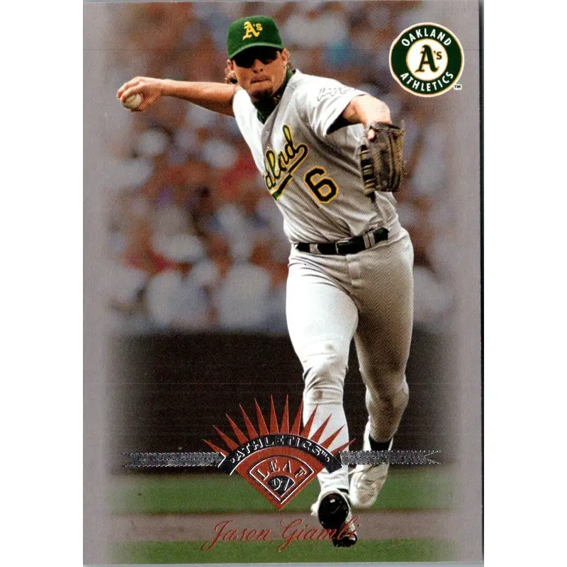 1997 Leaf Jason Giambi #137