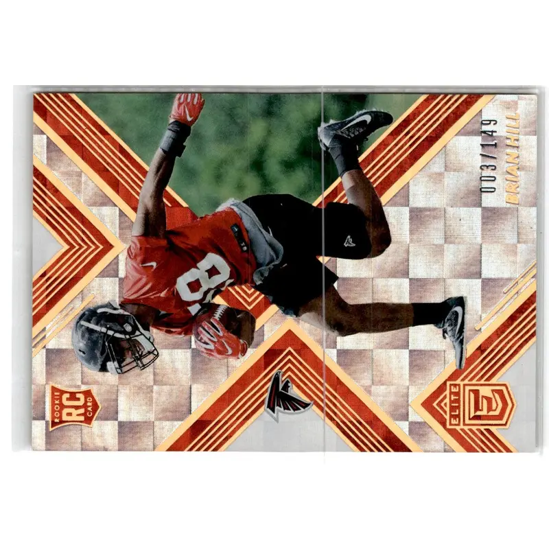 2017 Donruss Elite Red Brian Hill #168 003/149