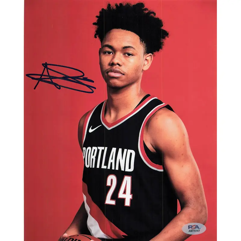 Anfernee Simons signed 8x10 photo PSA/DNA Portland Trail Blazers autographed