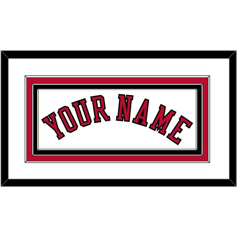Chicago Name - Home White (1986-2017) - Triple Mat 1