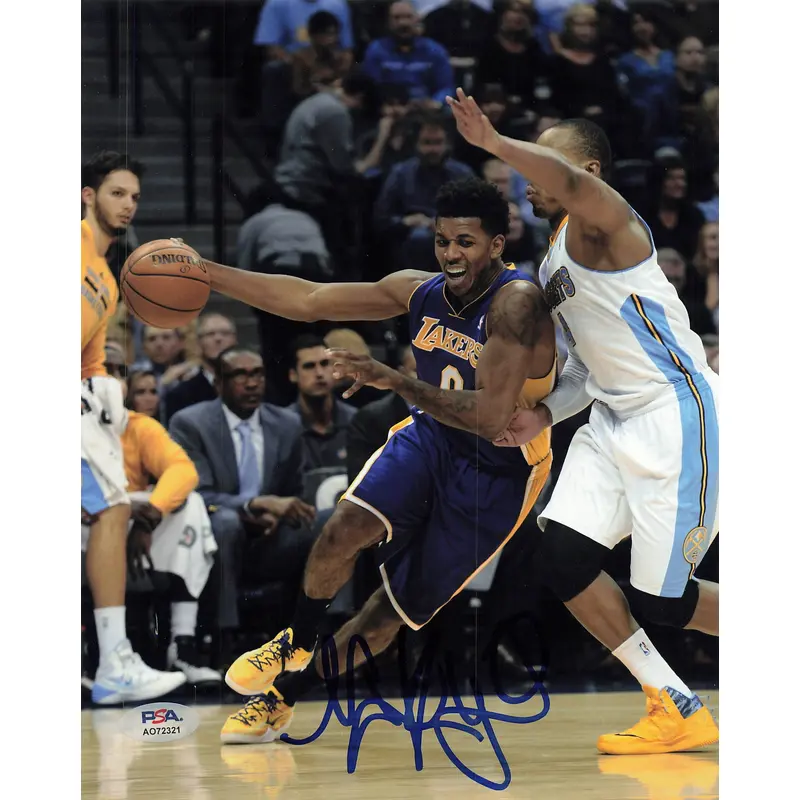 Nick Young signed 8x10 photo PSA/DNA Los Angeles Lakers Autographed