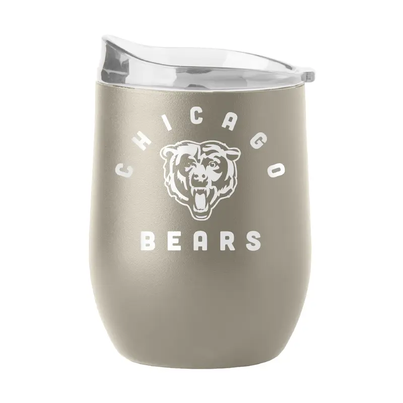 Chicago Bears 16oz Archway Powder Coat Curved Bev