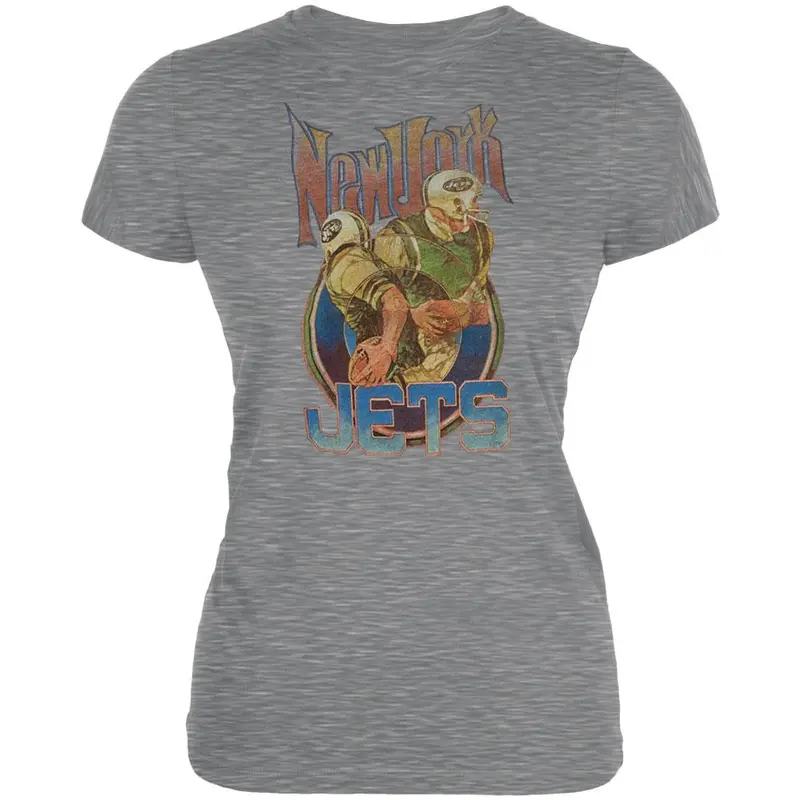 New York Jets - Throwback Design Juniors T-Shirt