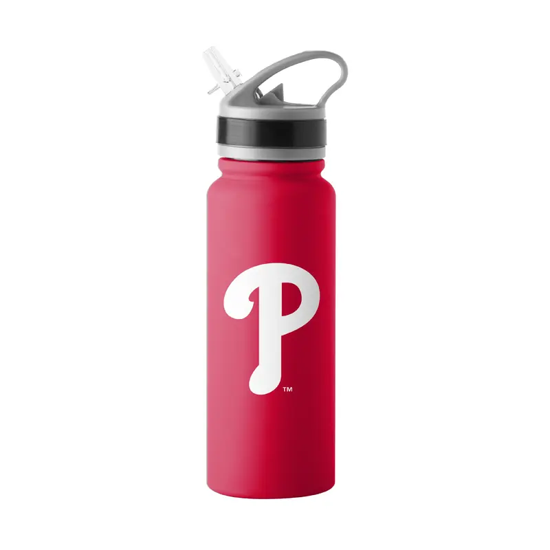 Philadelphia Phillies 25oz Logo Stainless Single Wall Flip Top Bottle