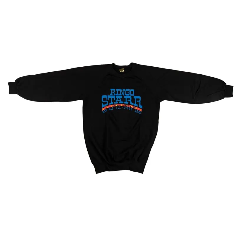 Ringo Starr Signed Black 1989 Japan Tour Sweater JSA COA