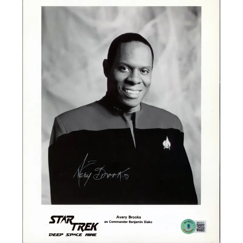 Avery Brooks Star Trek Deep Space Nine Authentic Signed 8x10 Photo BAS #BB83070