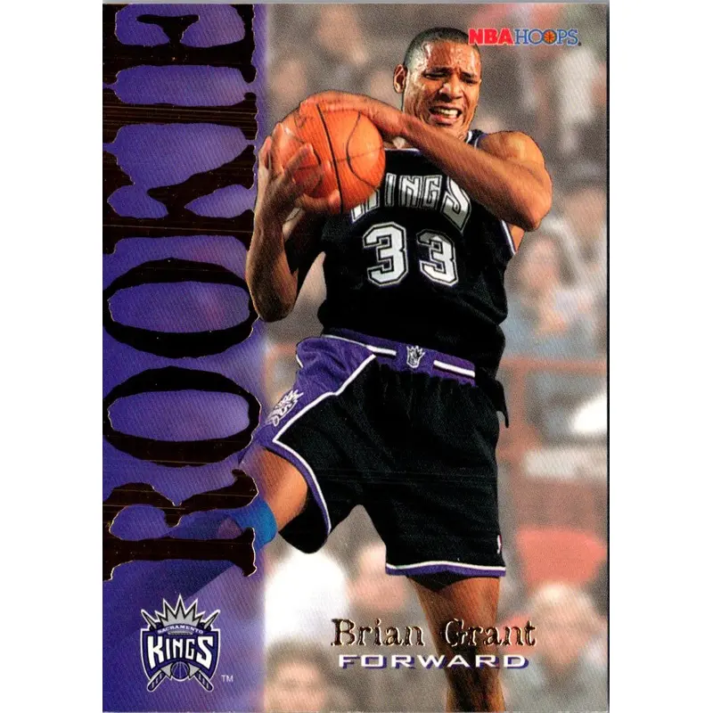 1994 Hoops Brian Grant #368 Rookie