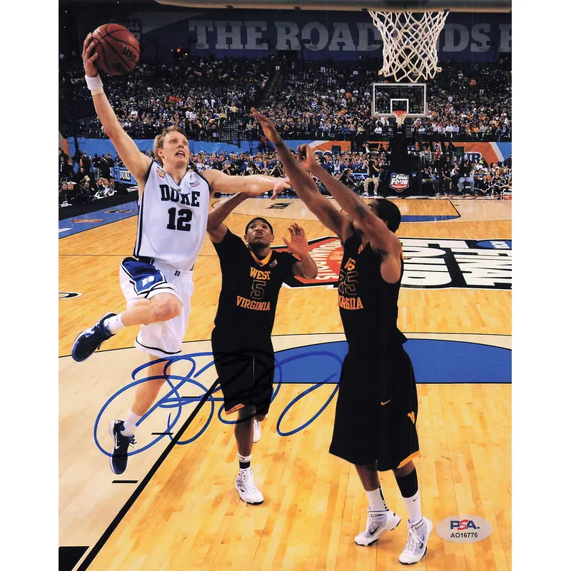 Kyle Singler signed 8x10 photo PSA/DNA Duke Blue Devils Autographed