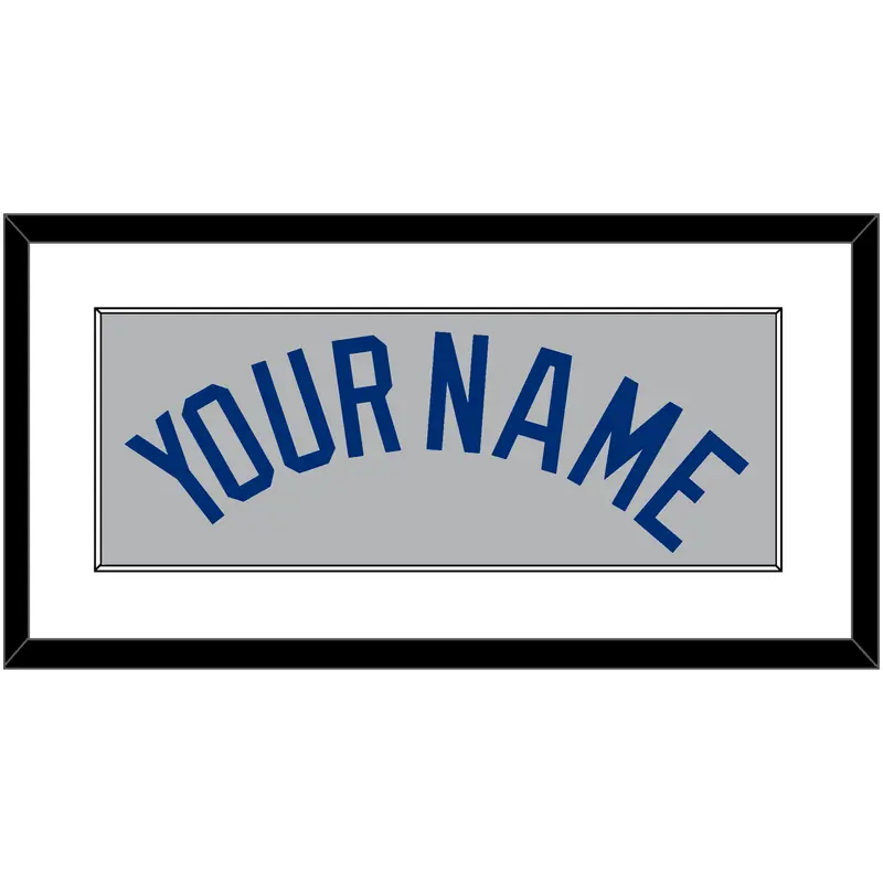 Los Angeles Name - Road Gray - Single Mat 1