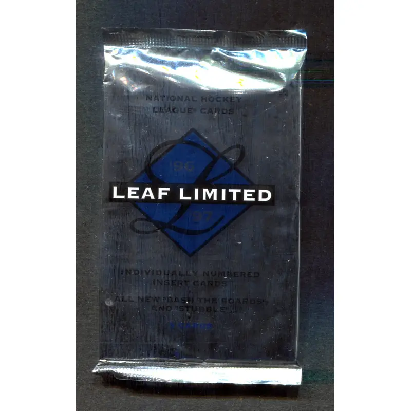 1996/97 Leaf Limited Hockey Unopened Pack (5)