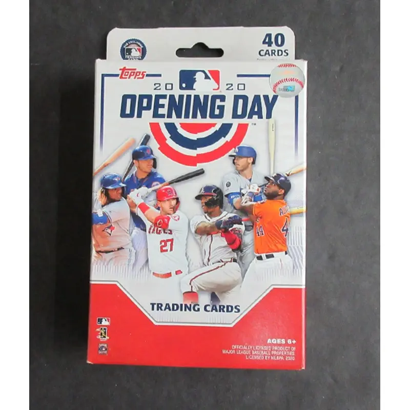 2020 Topps Opening Day Baseball Hanger Box (40 Cards)