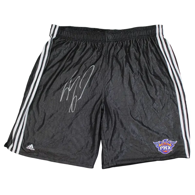 Suns Shaquille O'Neal Signed Black Adidas Practice Shorts BAS Witness #2W958083