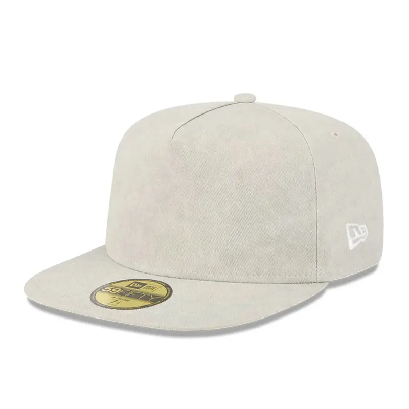 New Era Light Cream 59FIFTY A-Frame Fitted Cap