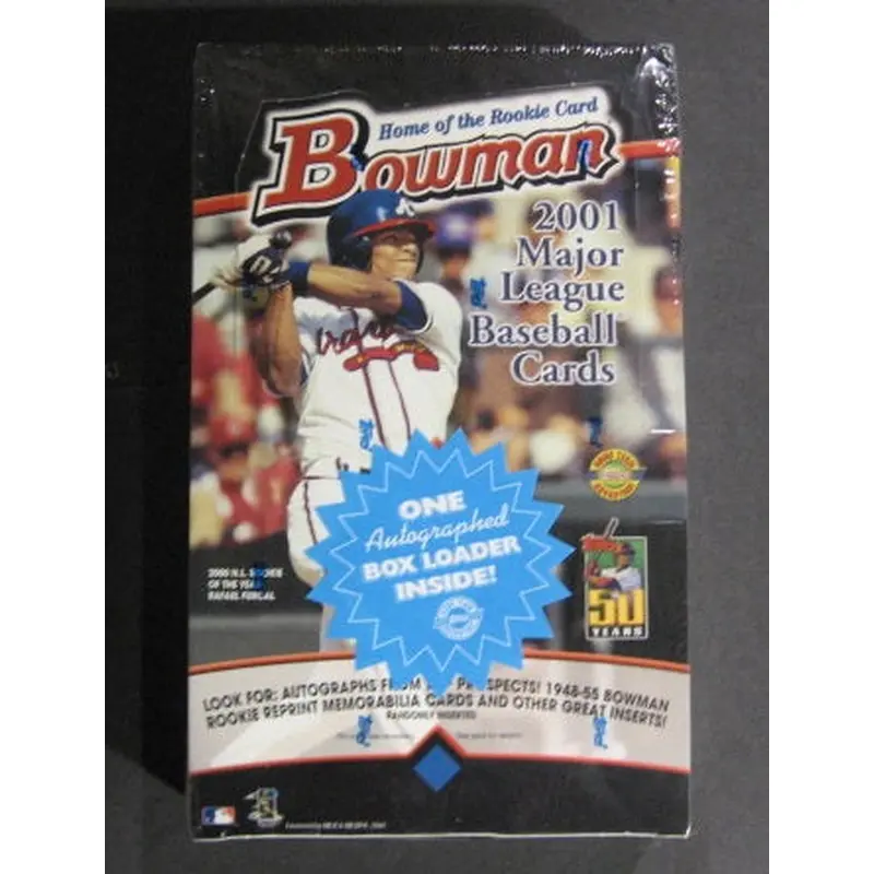 2001 Bowman Baseball Jumbo Box (HTA) (12/21)