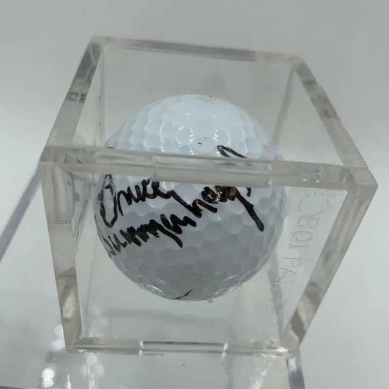 Bruce Summerhays Signed Autographed Golf Ball PGA With JSA COA