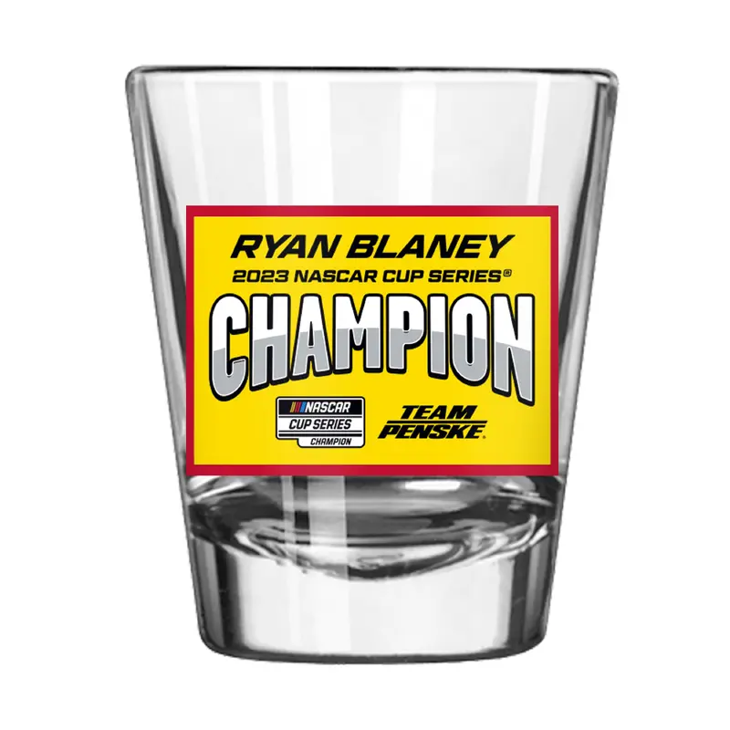 Ryan Blaney 2oz 2023 Nascar Cup Champ Shot Glass