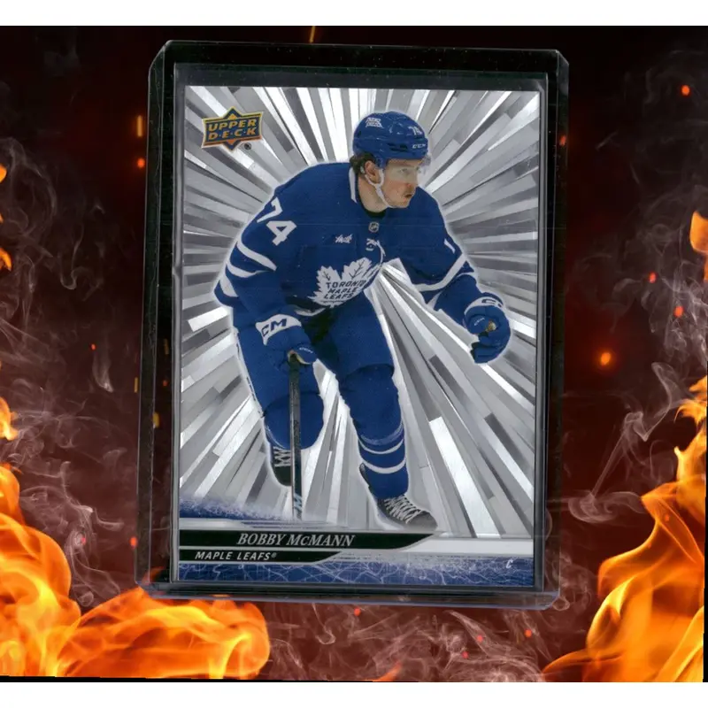 2024-25 Upper Deck Bobby McMann Outburst Silver #416