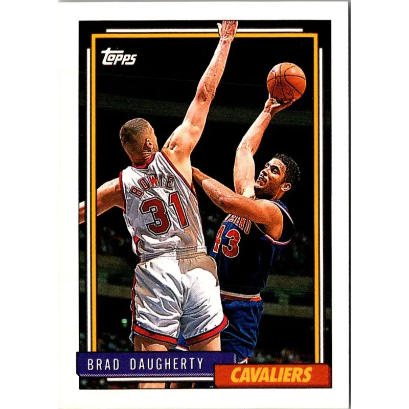 1992 Topps Brad Daugherty #352