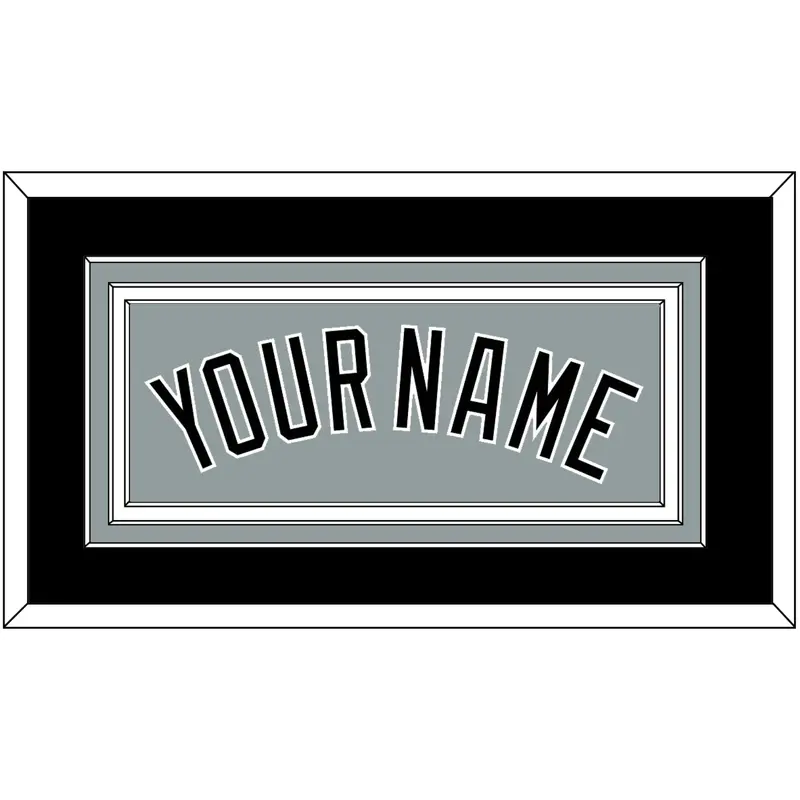 Chicago Name - Road Gray - Triple Mat 3