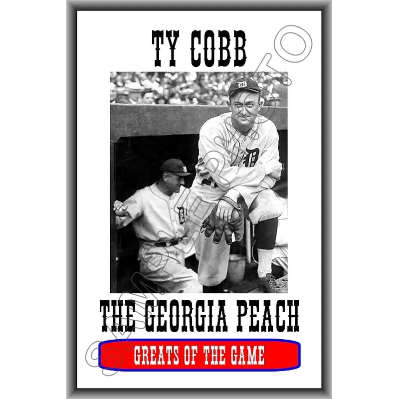 Ty Cobb Poster 11X17 - Detroit Tigers - 187