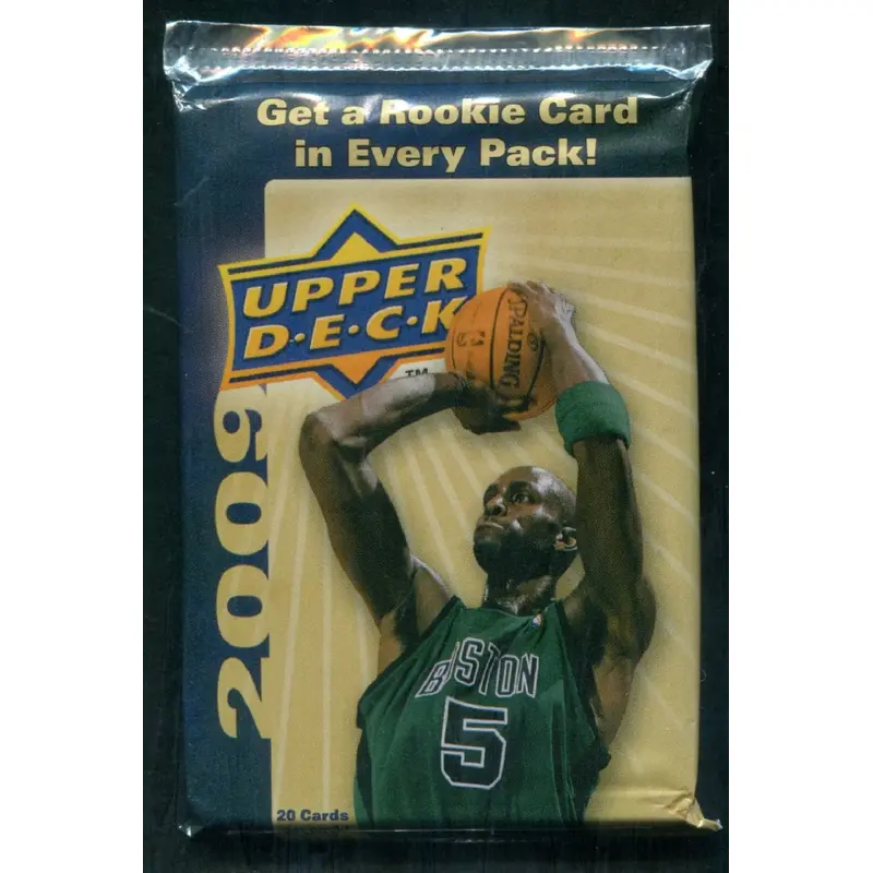 2009/10 Upper Deck Basketball Unopened Jumbo Pack (20 Cards)