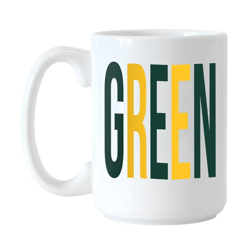 Green Bay Packers 15oz Overtime Sublimated Mug
