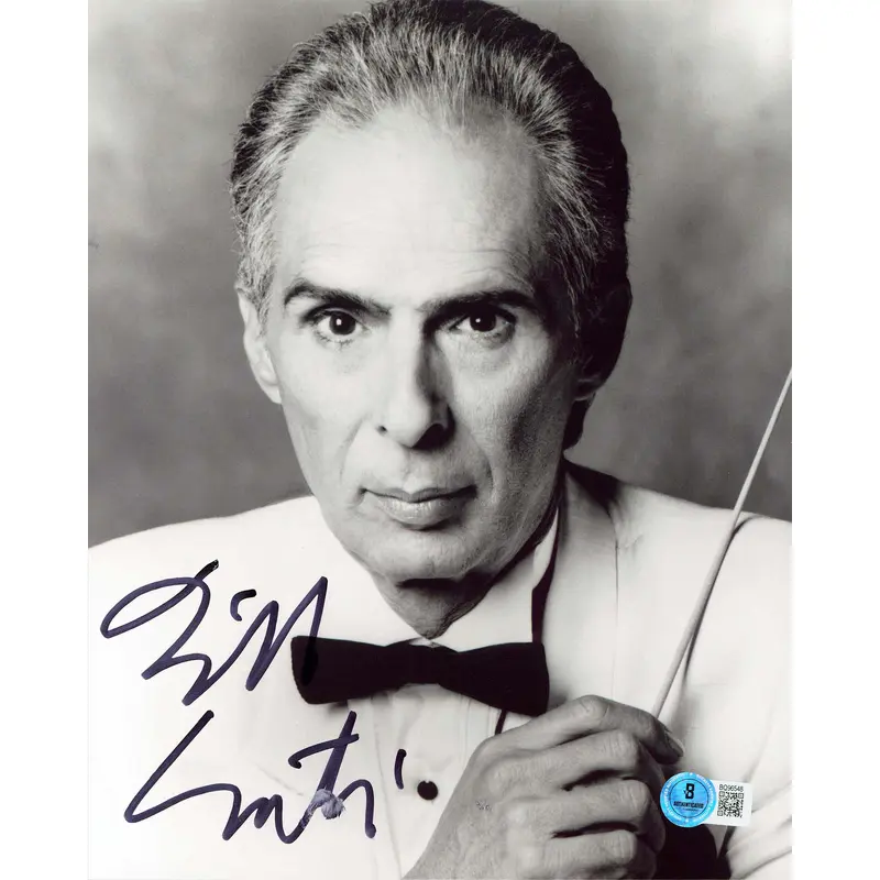 Bill Conti Rocky Authentic Signed 8x10 Vertical Photo BAS #BQ96548
